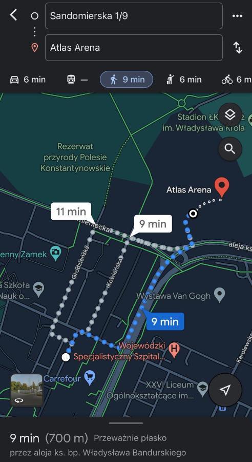 Arena Rooms Лодзь Экстерьер фото